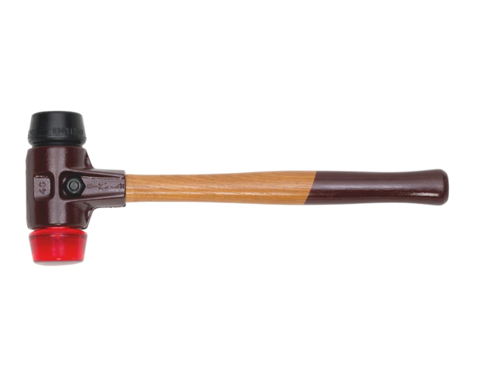 Simplex soft-face hammer with steel housing D40MM